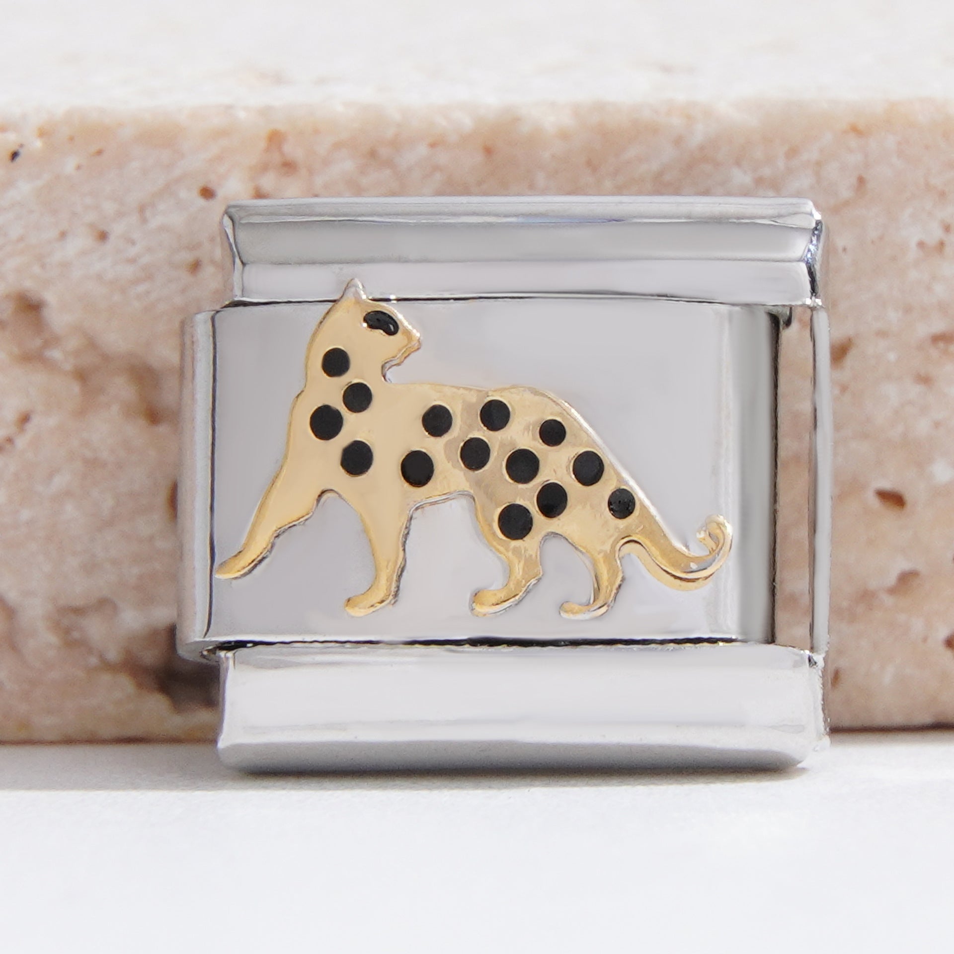 Wholesale Italian Charm Bracelet 9mm DIY Splicing Creative Pattern Stainless Steel Composable Bracelet