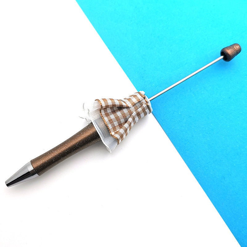 Wholesale Beadable Pens Lattice Lace Cartoon Pen DIY Beaded Pen ACC-PN-QianCai001