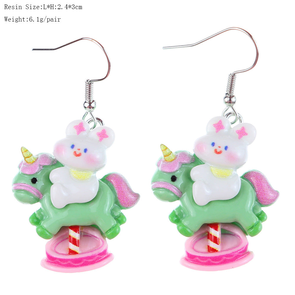 Wholesale  Cute Hot Air Balloon Paradise Earrings