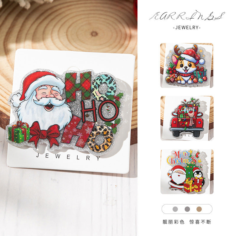 Wholesale Christmas Santa Party Decorative Brooch