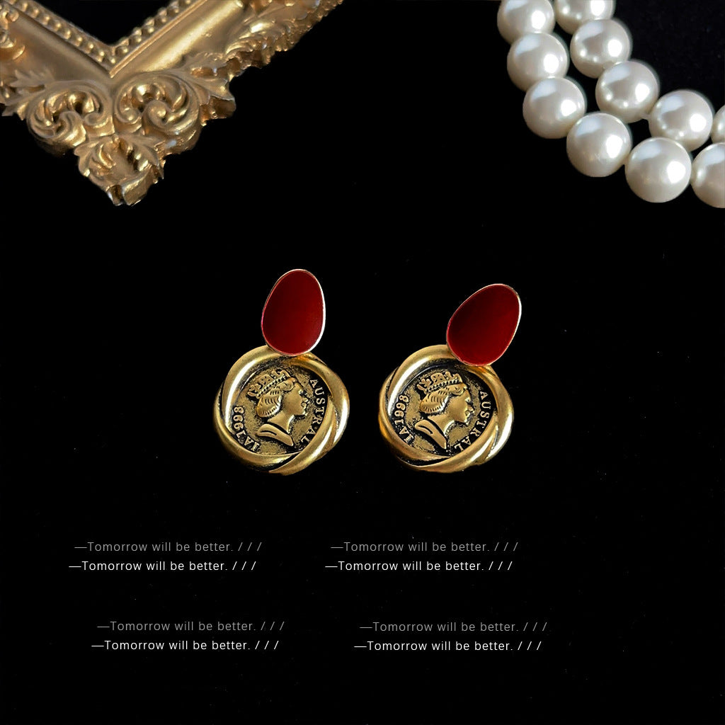 Wholesale Vintage Earrings Mid-century Style Earrings ACC-ES-Eryu004