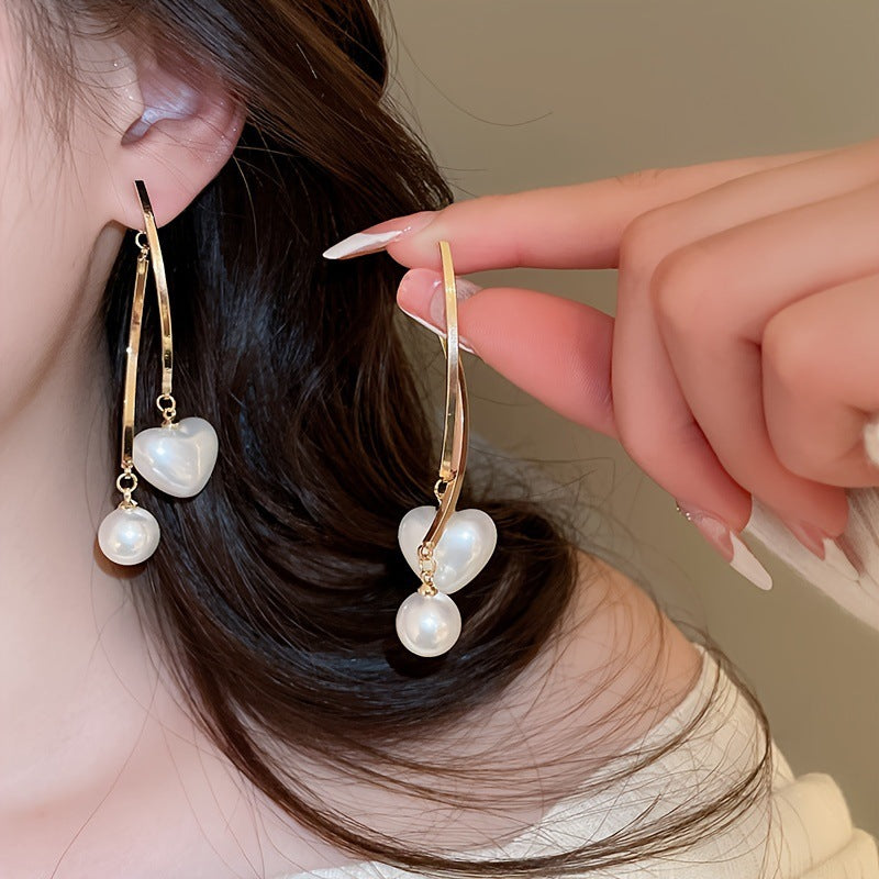 Wholesale French Vintage Camellia Flower Earrings Alloy Electroplated Jewelry Accessory