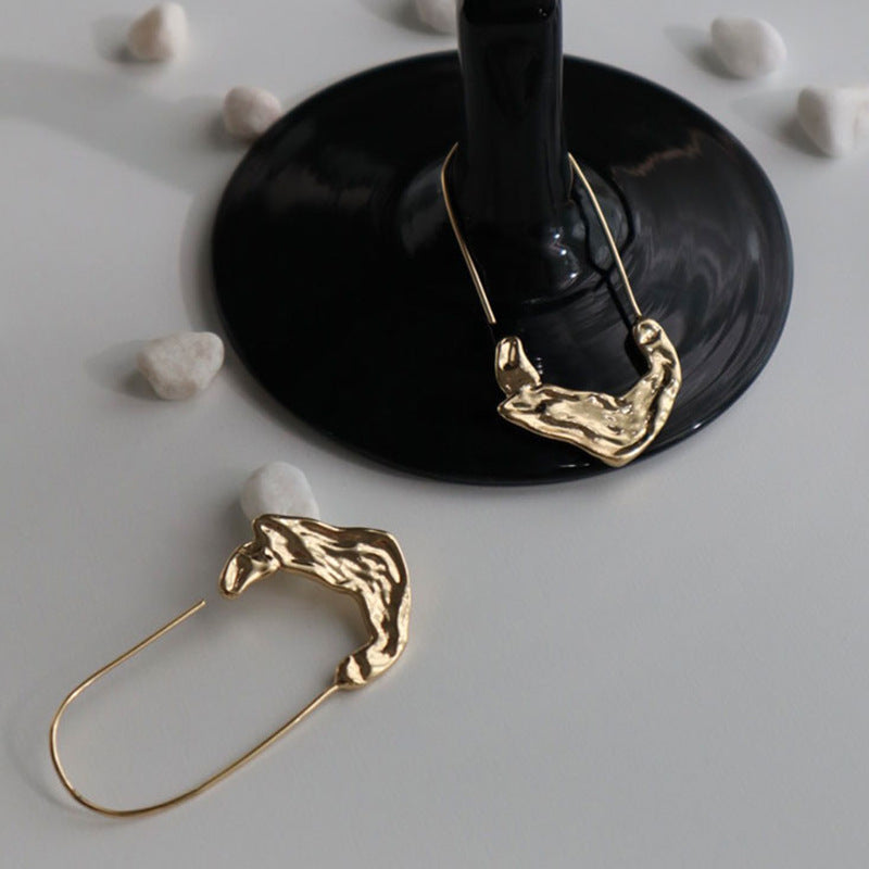 Wholesale S925 Silver Needle Earrings Metal Earrings Sterling Silver ACC-ES-Hanxi006