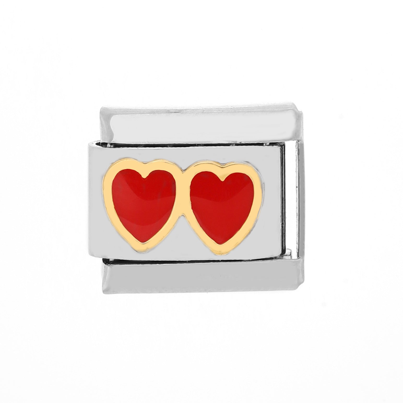 Wholesale 5pcs Italian Charm Bracelet Charm Module Stainless Steel Mother's Day Bracelet 9mm DIY Pattern Free Stitching Detachable Composable Bracelet ACC-BT-XY003