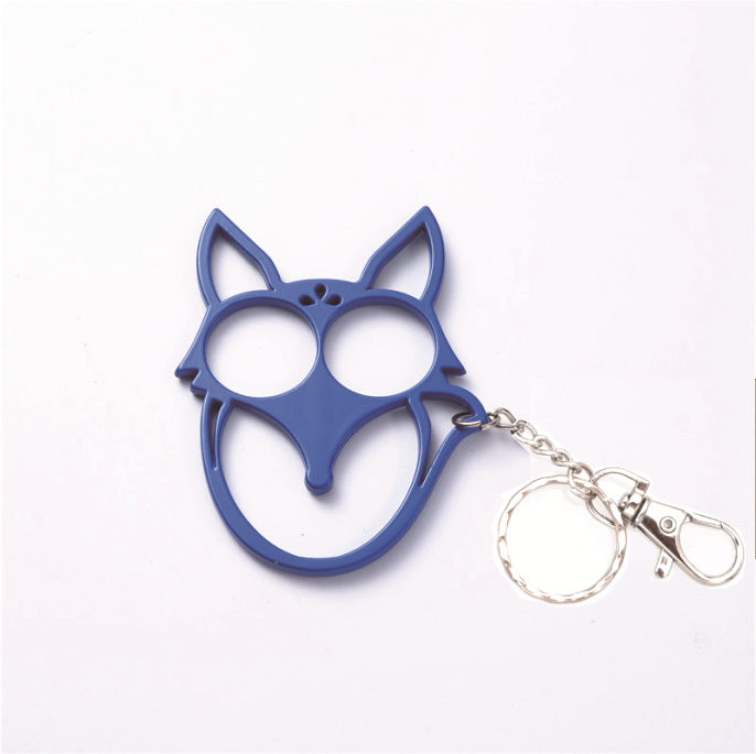 Wholesale Outdoor Fox Metal Pendant Keychain Keychains Accessories ACC-KC-NN001
