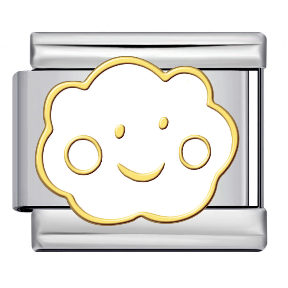 Wholesale Italian Charm Bracelet 9mm DIY Pink Gold Plated Series  Creative Stainless Steel Composable Bracelet