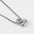 Wholesale Titanium Steel  balloon bubble letter pendant female necklace