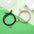 Wholesale  simple rubber band rope love oath key lock couple bracelet
