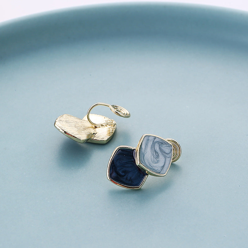 Wholesale blue mosquito coil earrings