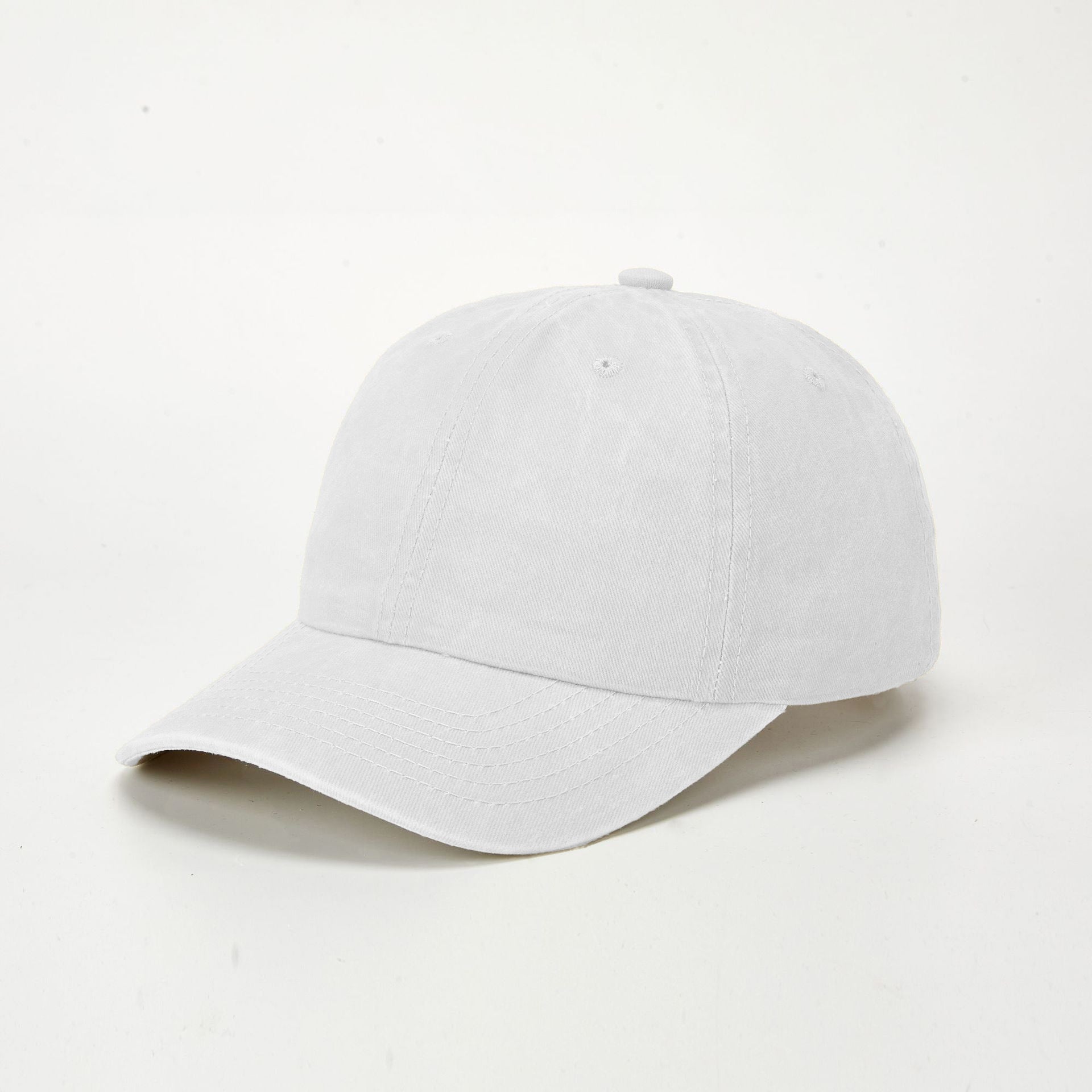 Wholesale Retro Washed Baseball Cap Women S Solid Color Adjustable Distressed Cap Fashion Accessory
