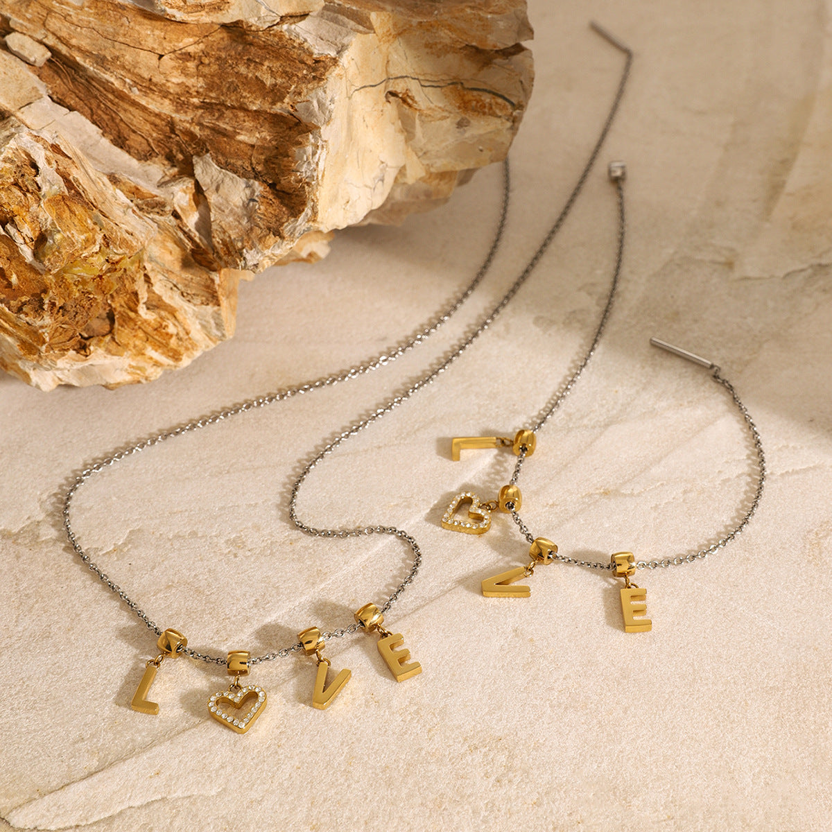 Wholesale Stainless Steel Letter Bracelet