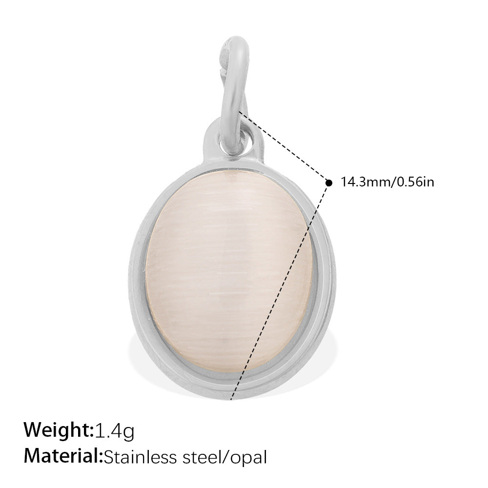 Wholesale Women' s Stainless Steel Jewelry Charms