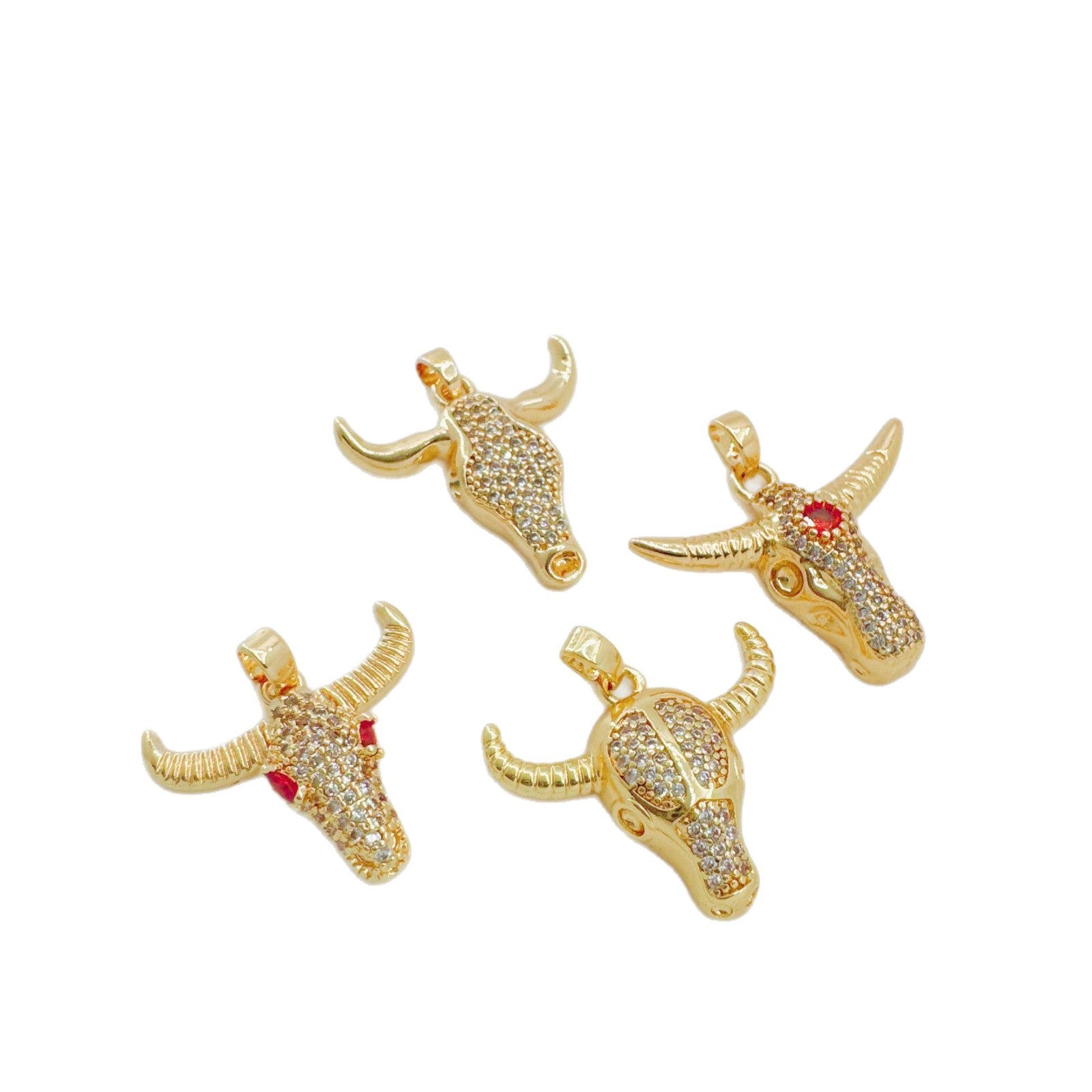 Wholesale Ins Style Cow Head Pendant Necklace