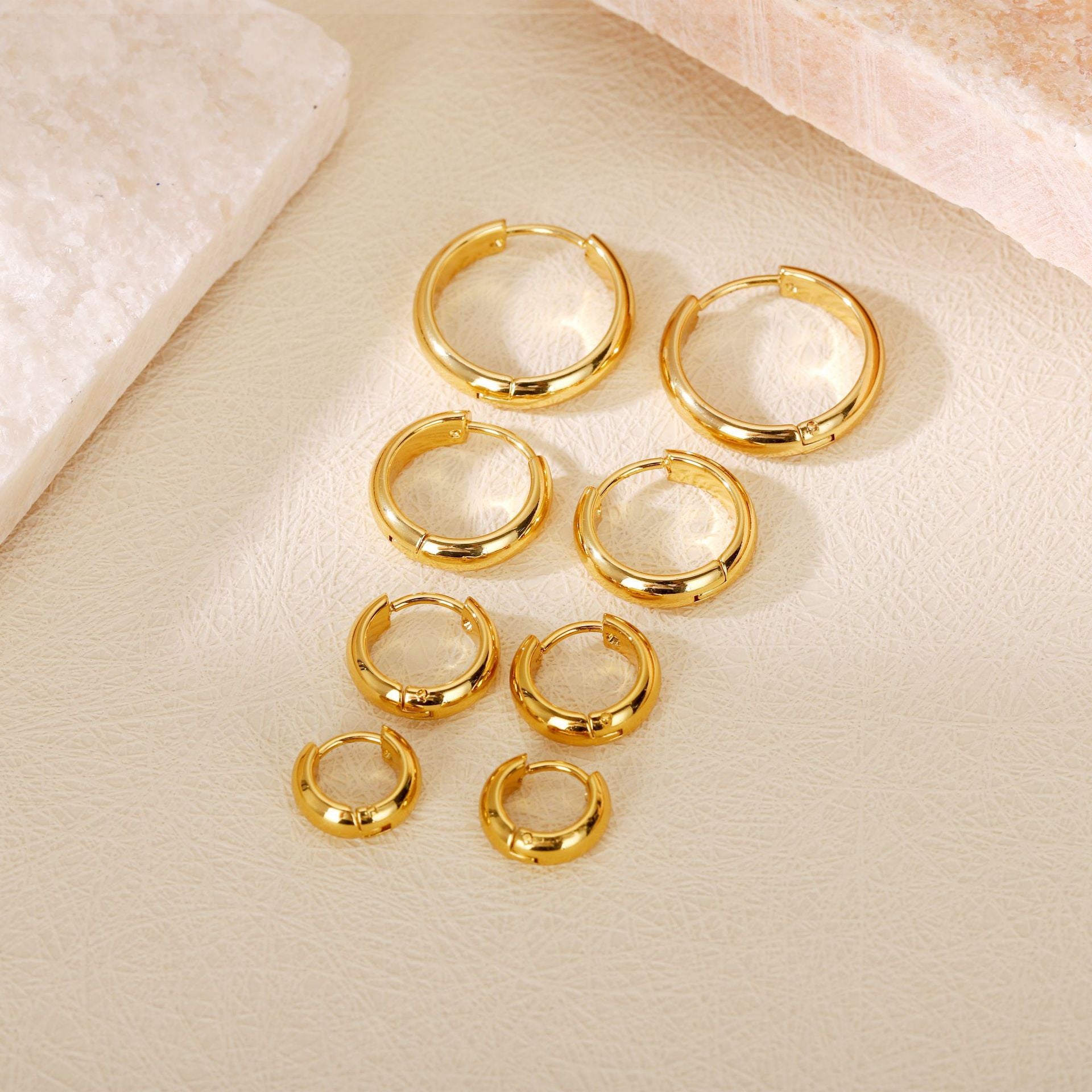 Wholesale Steel titanium hoop earrings