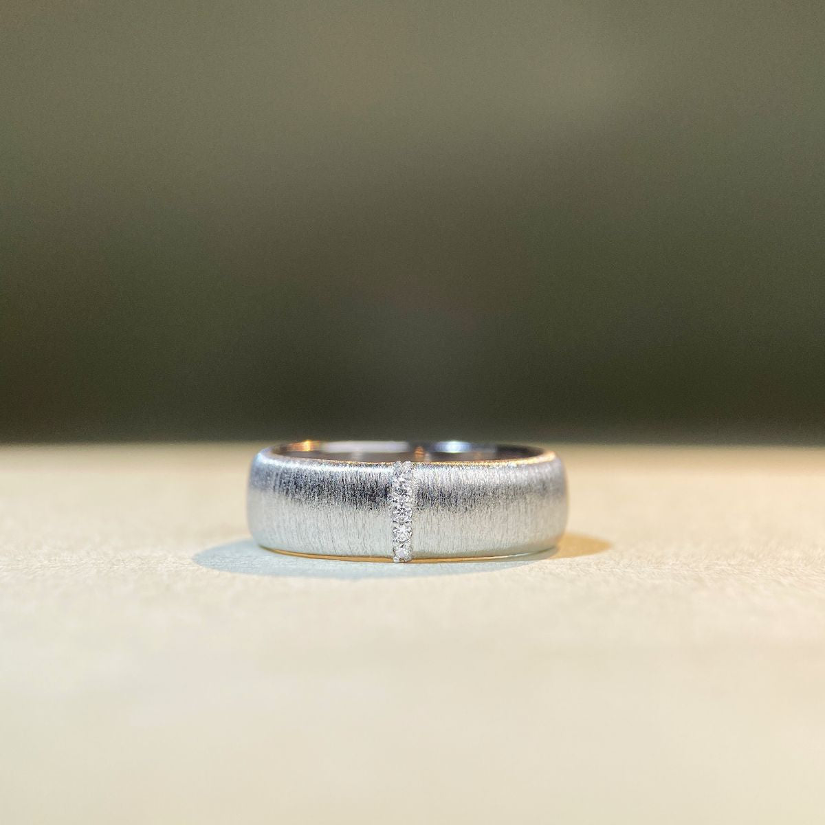 Wholesale 925 sterling silver wide and narrow 18K gold plated ring