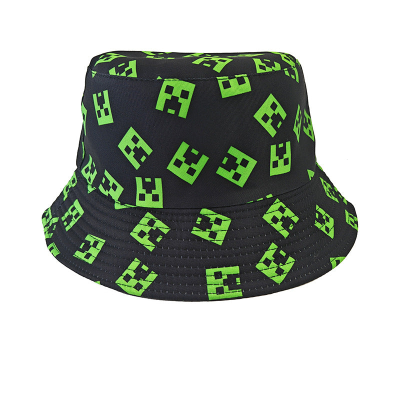 Wholesale Happy Birthday Printed Bucket Hat for Outdoor Sun Protection Fashion Accessory