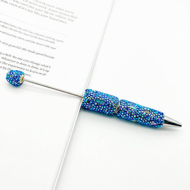 Wholesale 5pcs Colorful Shell Full Diamond Beaded Pen
