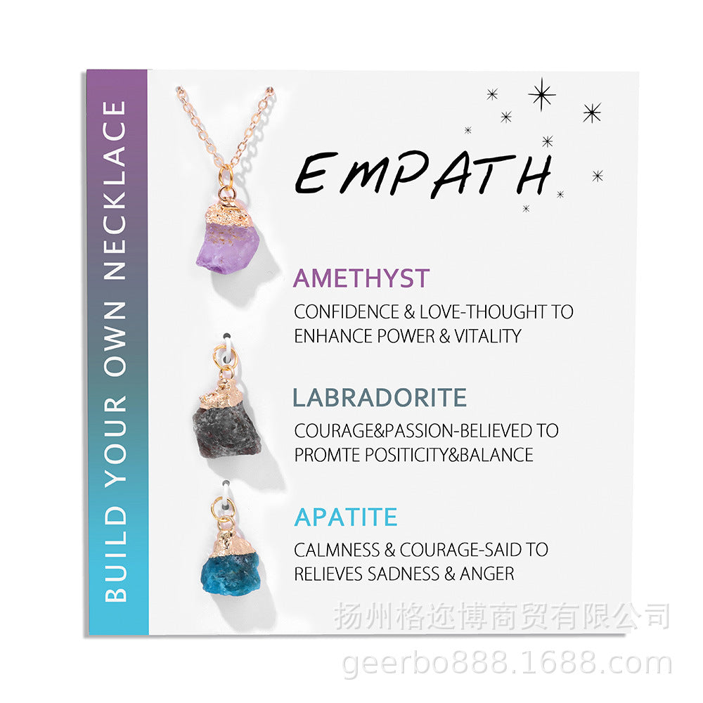 Wholesale Natural Crystal Pendant Necklaces ACC-NE-GEB002