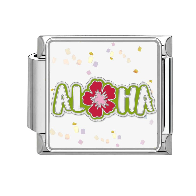 Wholesale  Italian module splicing bracelet disassembly elastic bracelet DIY Charms