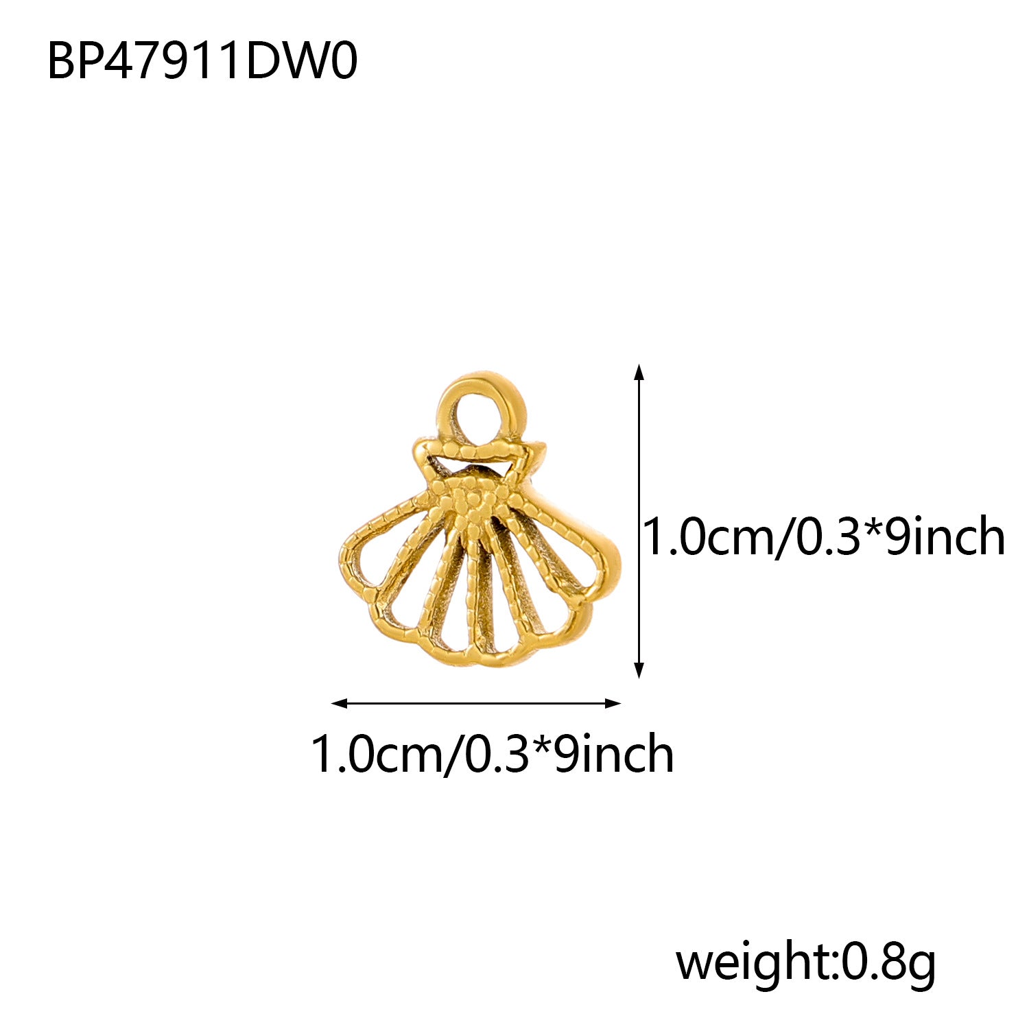 Wholesale  stainless steel multi-series pendant shell sea star bracelet necklace pendant