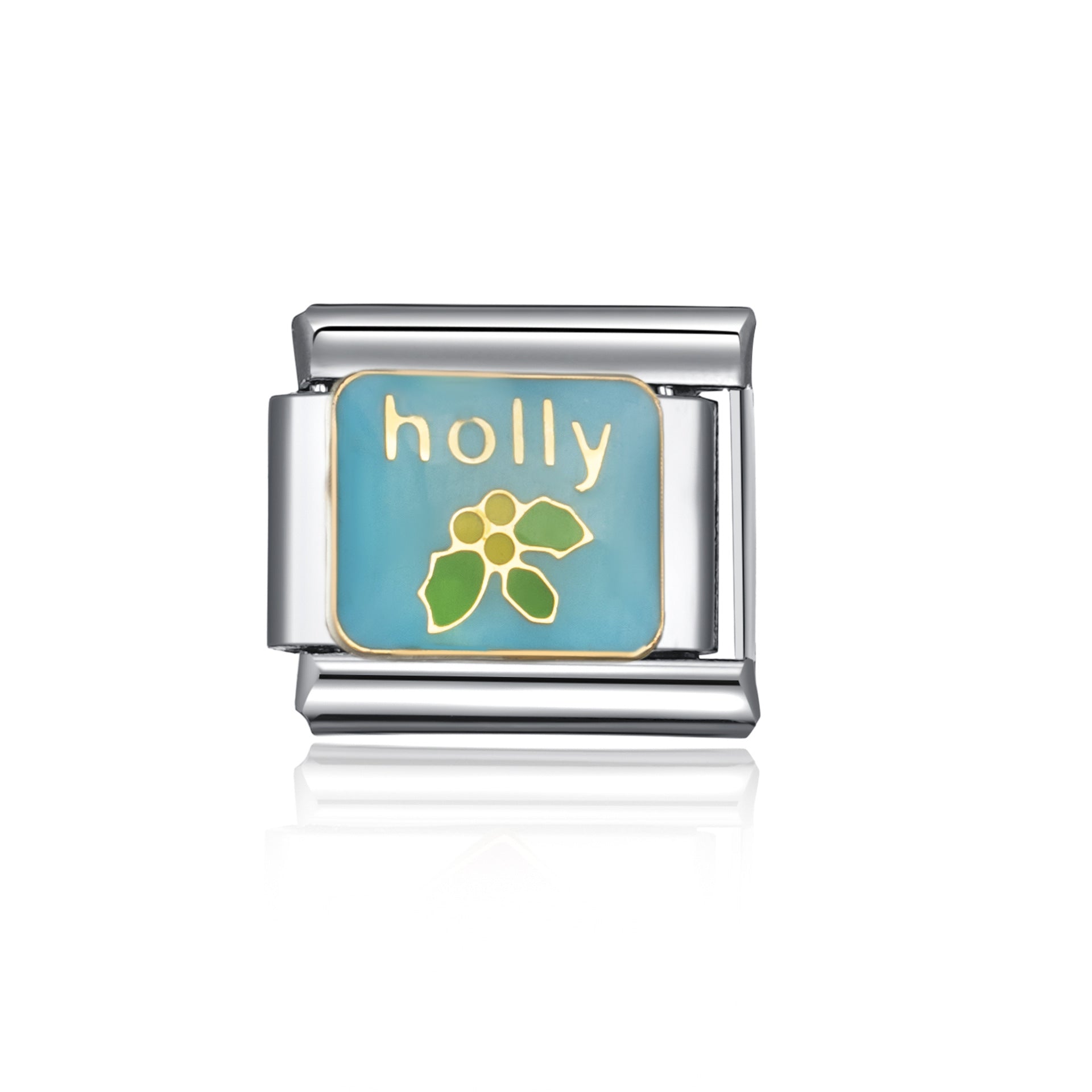 Wholesale Italian Charm Bracelet 9mm DIY Splicing Cute Creative Pendant Stainless Steel Composable Bracelet