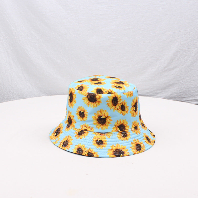 Wholesale  Sunflower Fisherman's Hat  Bucket Hat