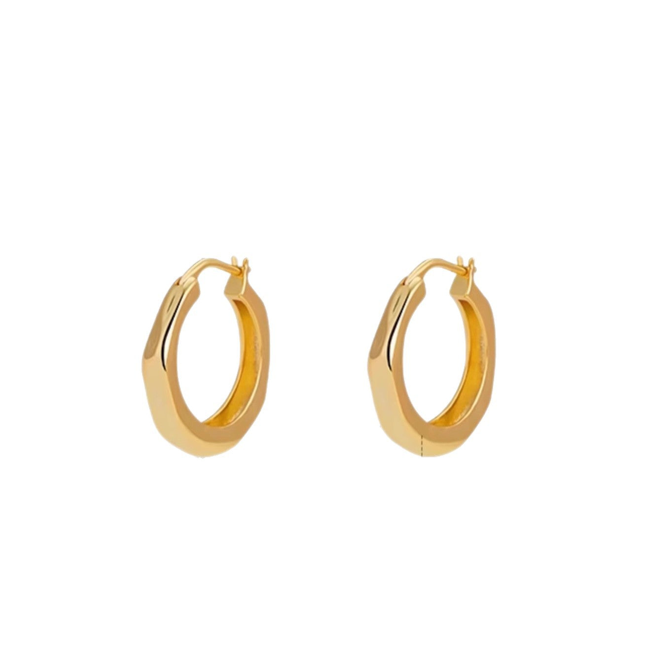 Wholesale Cartoon Style Hoop Earrings Copper Electroplated Fashion Accessory for Women