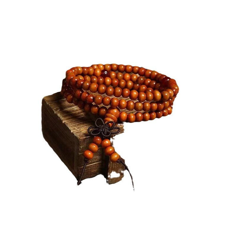 Wholesale 108 pieces multi-circle  sandalwood beads bracelet
