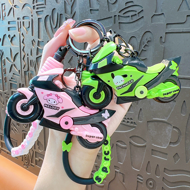 Wholesale Cartoon Motorcycle Keychains Creative Keychain ACCVIP-KC-SJ002