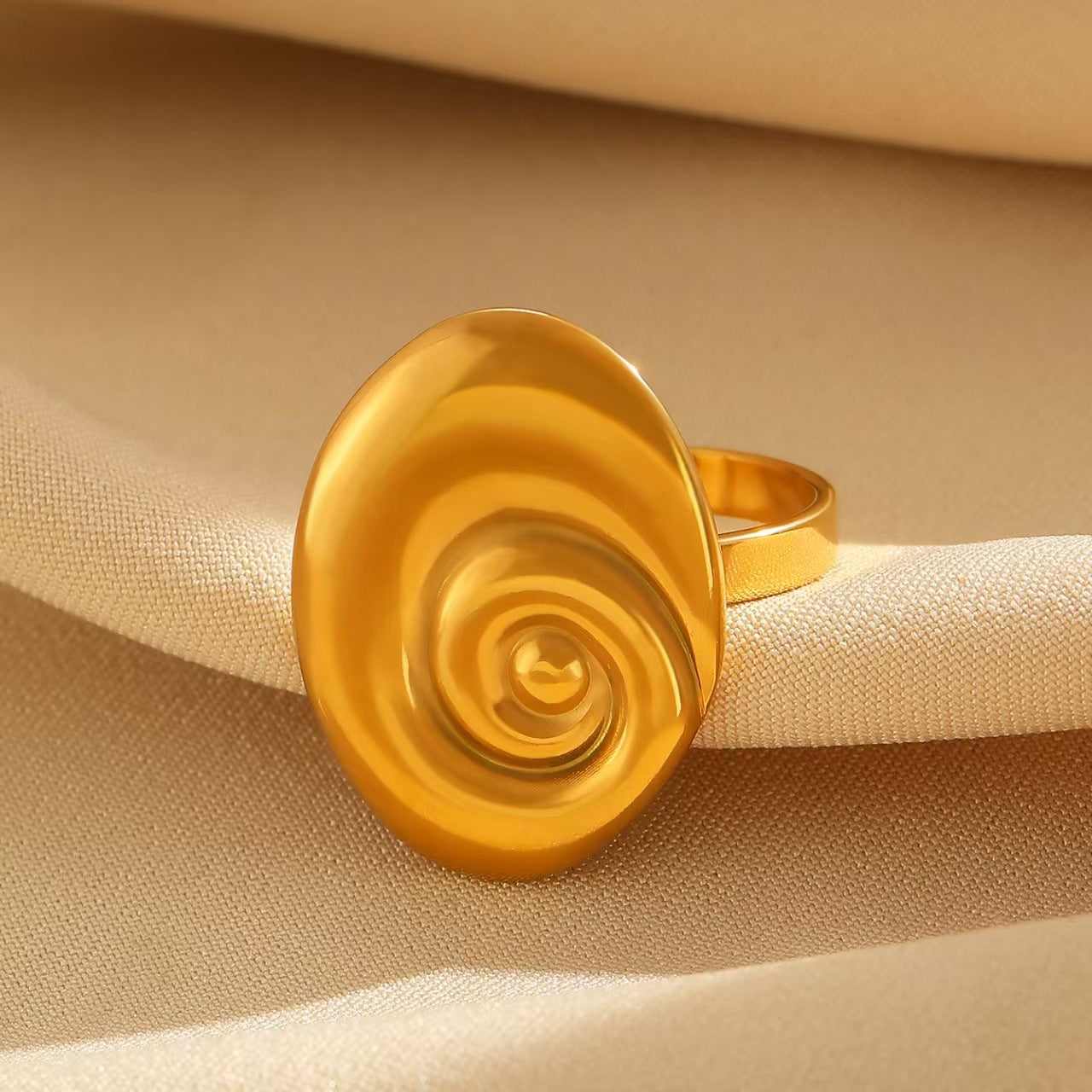 Anello regolabile con apertura oceanica per stelle marine in acciaio inossidabile all'ingrosso