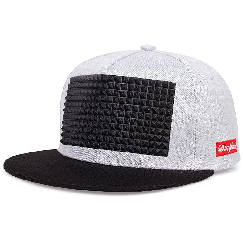 Wholesale  Hip Hop Hat Offset Printing Flat Brim Hat Baseball Cap