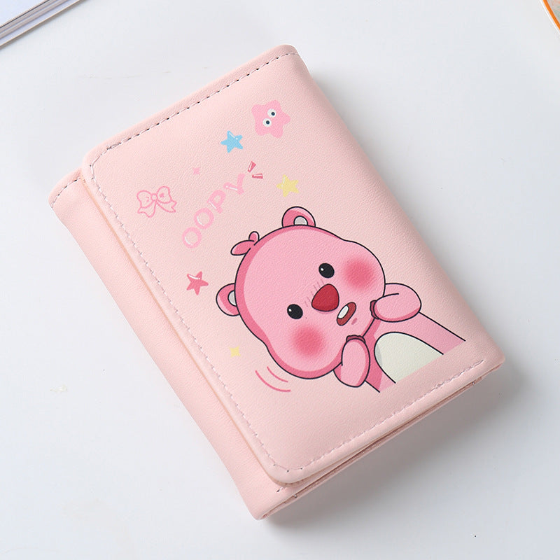 Wholesale Trifold Cute Puppy Wallet ACC-WT-Jial002