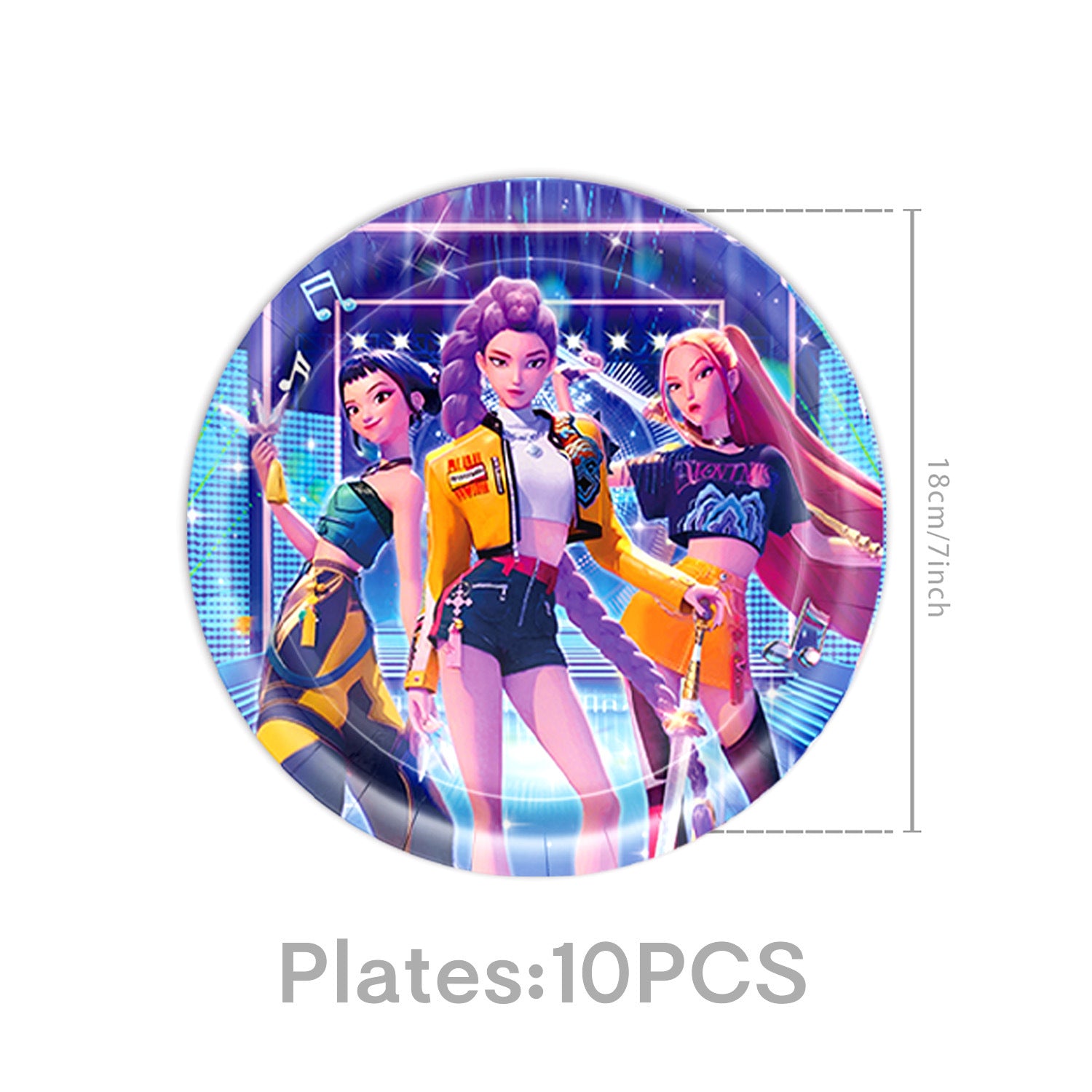 Wholesale Theme Birthday Party Tableware Supplies Pull Flag Banner kpop