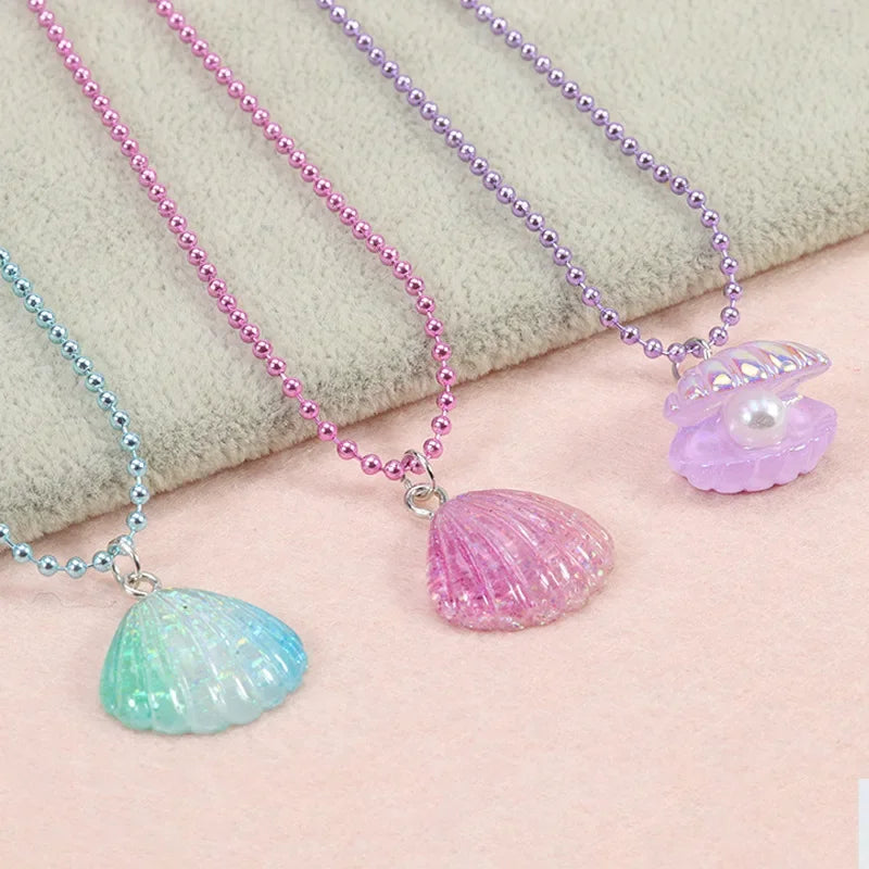 Wholesale Shell Necklace Ring Ocean Series Friendship Jewelry