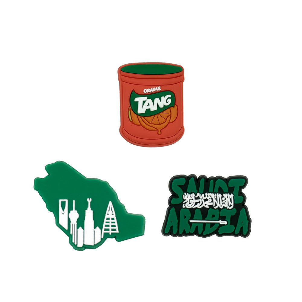 Wholesale 100pcs Random Cartoon Cute Shoes Accessories Shoes Charms