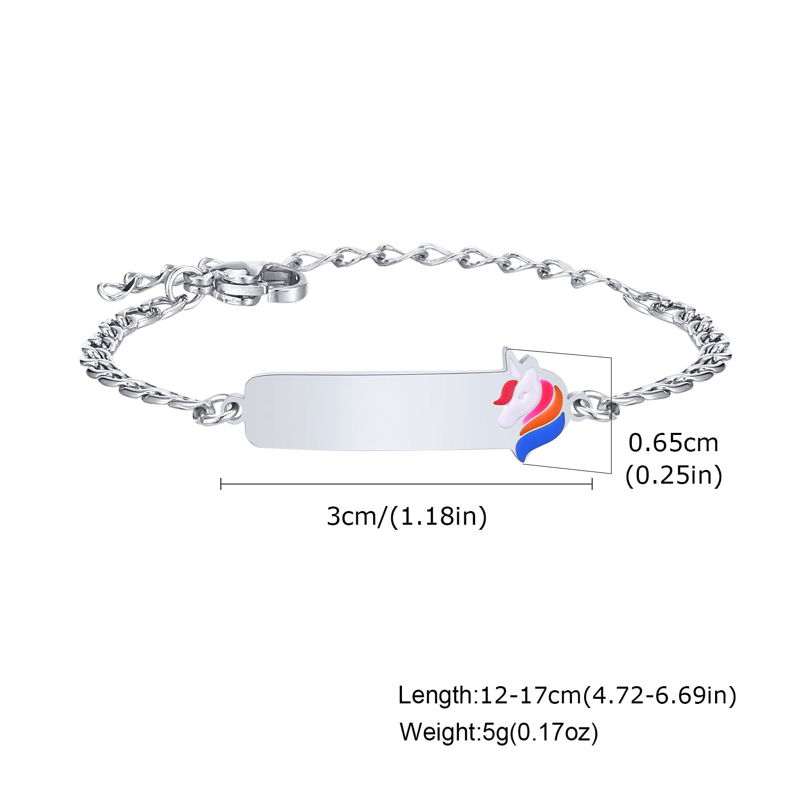 Wholesale Stainless Steel Gold Tone Resin Cute Bracelet For Women Kids Fashion Jewelry Accessory Everyday Casual Gift