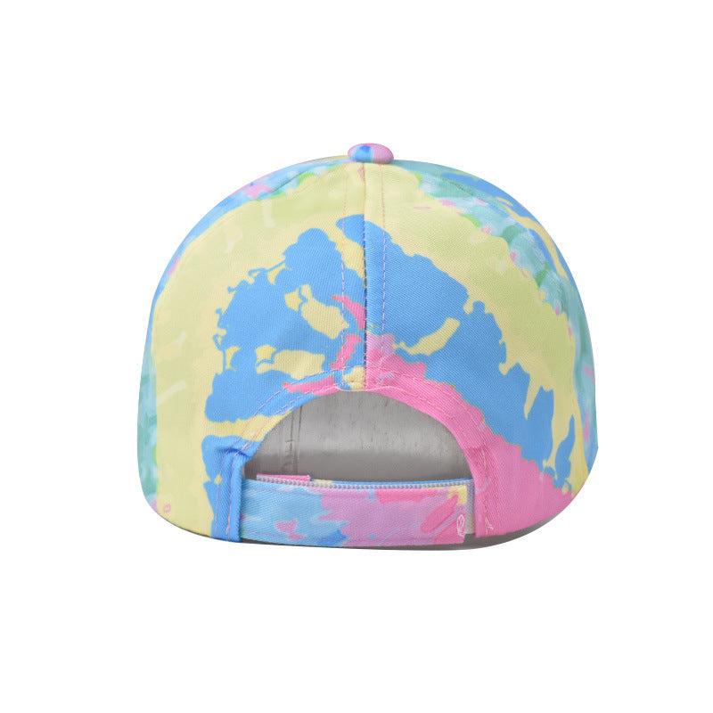 Wholesale Chic Chinese Style Gradient Baseball Cap With Traditional Painting Print Adjustable Outdoor Sun Hat