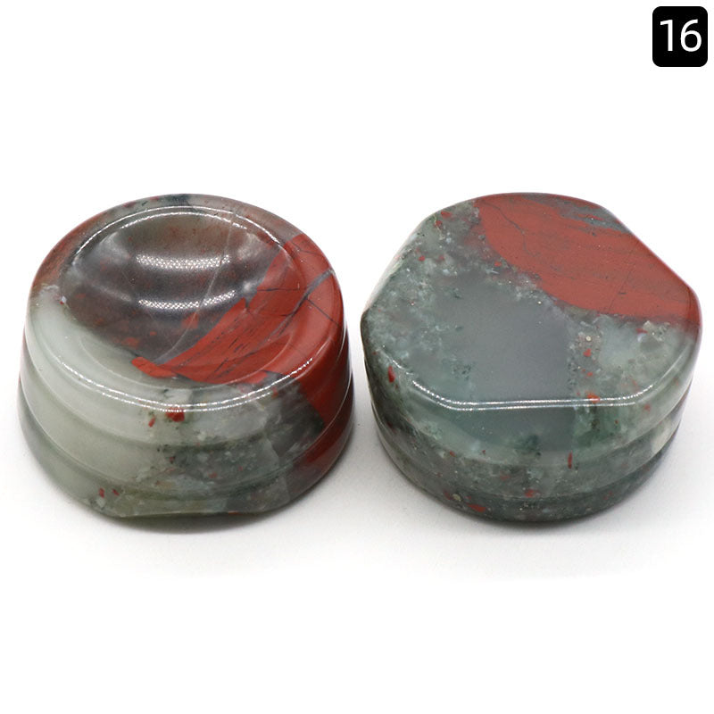 Wholesale Natural Crystal Agate Stone Ball Base ACC-DS-KeSuo003