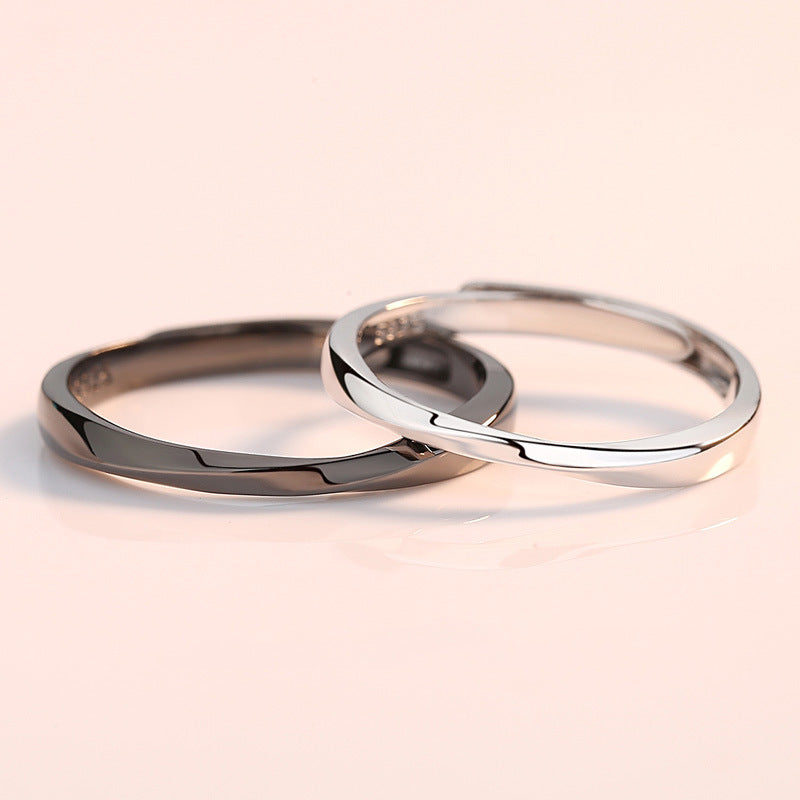 Wholesale s925 Sterling Silver  open adjustable diet ring