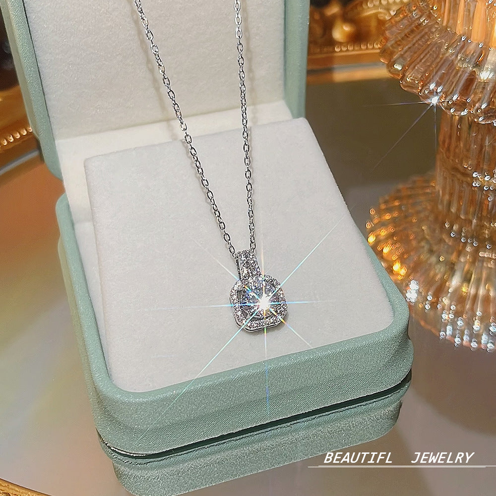 Wholesale Titanium Steel Necklace Star Clavicle Chain Choker Necklace ACC-NE-Xiyue002