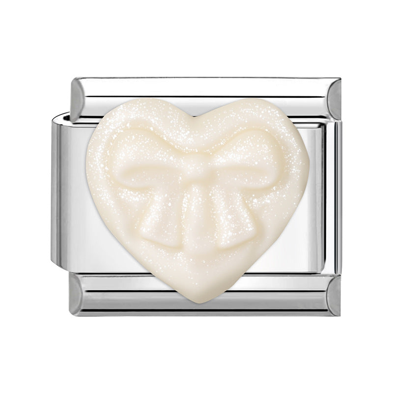 Wholesale Italian Charm Bracelet 9mm DIY Splicing Cute Creative Stainless Steel Composable Bracelet