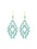 Wholesale Bohemian Hollow Wooden Earrings Diamond Pendant  Earrings