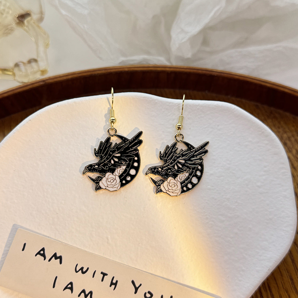 Wholesale Halloween Cat  Earrings