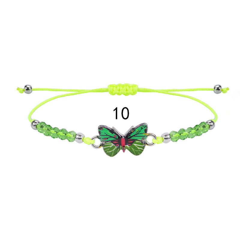 Wholesale Colorful butterfly party bracelet