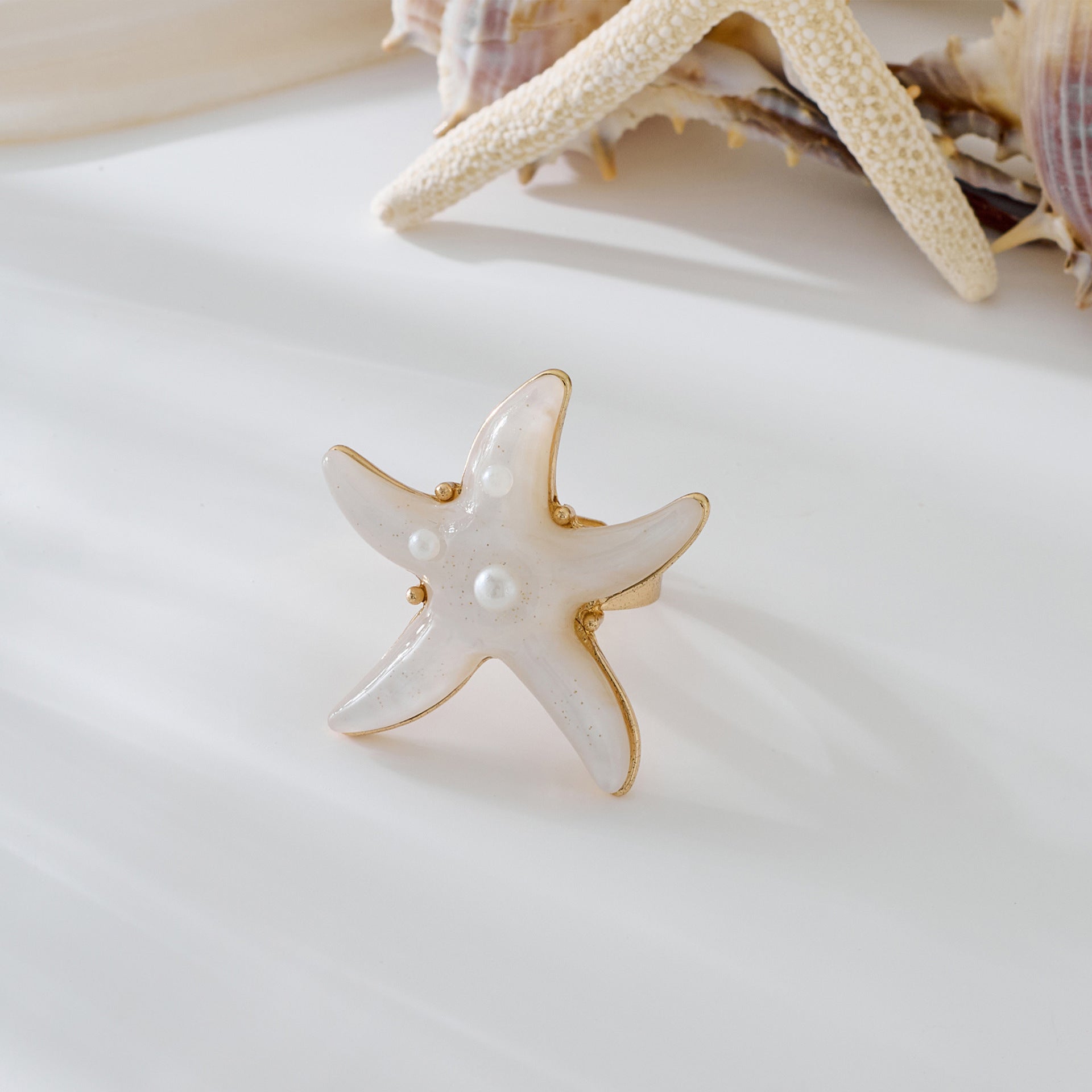Wholesale Ocean Beach Summer Adjustable Ring