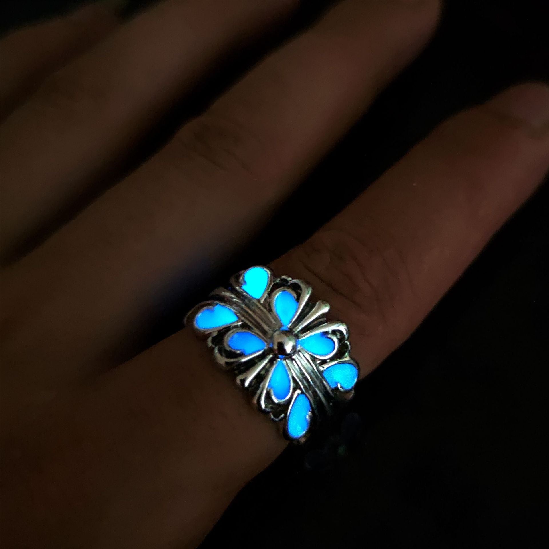 Wholesale  Luminous Heart Ring