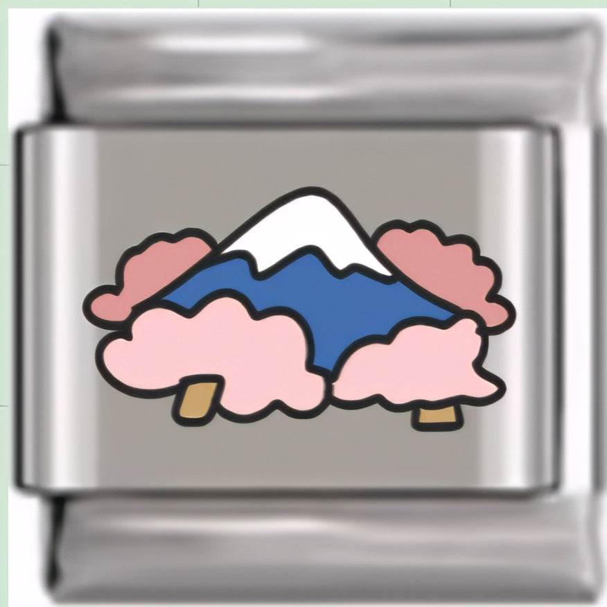 Wholesale Italian Charm Bracelet 9mm DIY Splicing White Series Stainless Steel Composable Bracelet