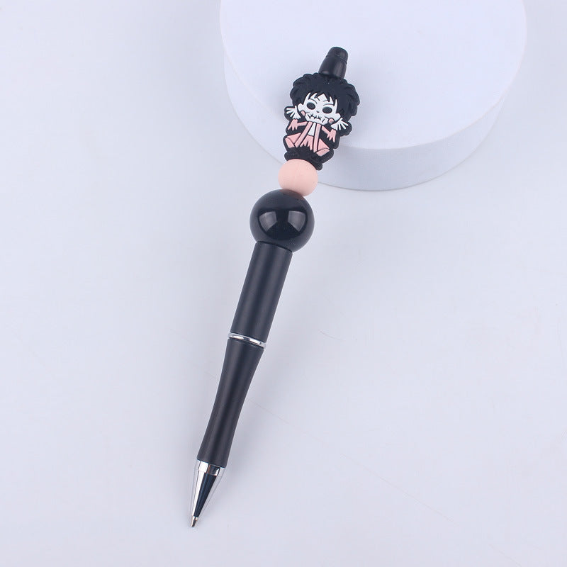 Wholesale Creative DIY cartoon Halloween cute silicone beaded pen
