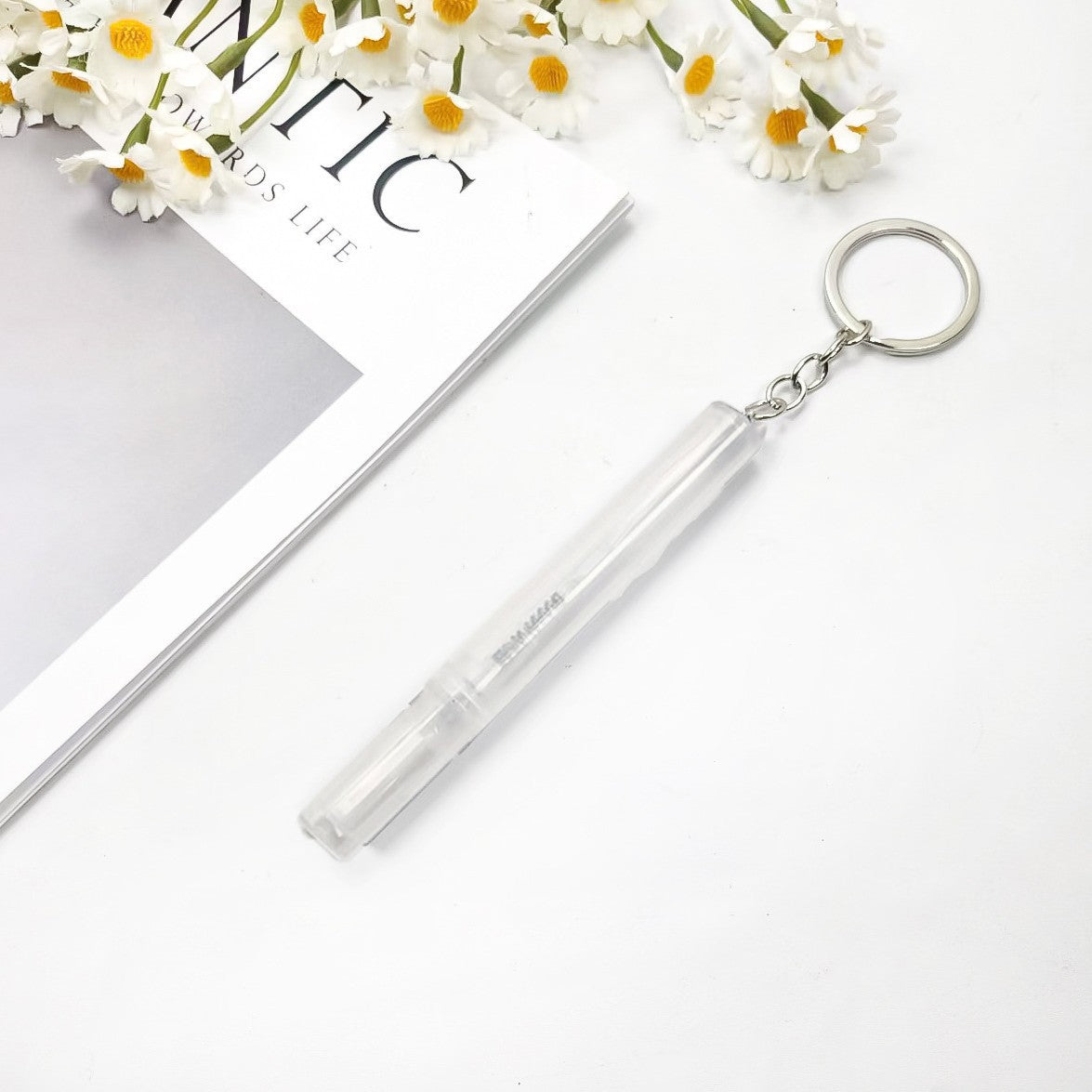 Wholesale 2ml 3ml 5ml Bayonet Perfume Pen Perfume Bottle Keychains