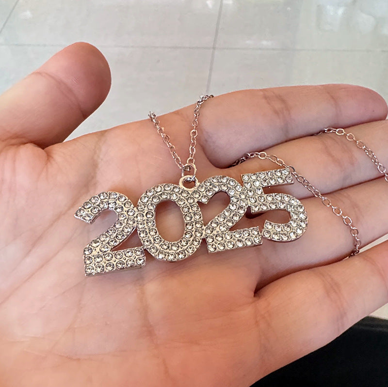 Wholesale  2025 Digital Alloy Earrings